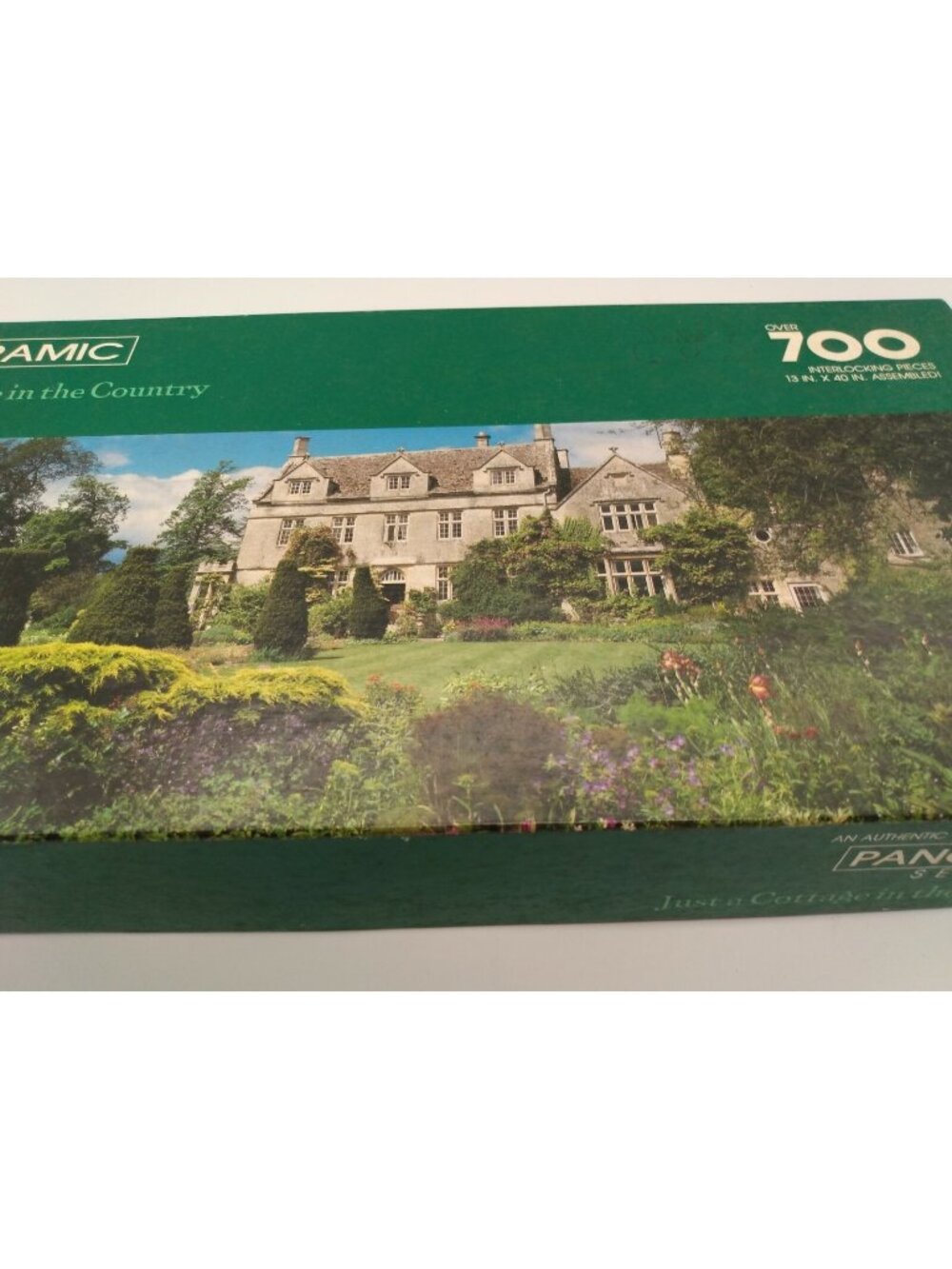 Springbok Panoramic Jigsaw Puzzle - "Just a Cottage" - 700 pcs - 13" x 40"